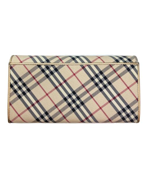 BURBERRY（バーバリー）BURBERRY (バーバリー) 長財布　ノバチェック ベージュの古着・服飾アイテム