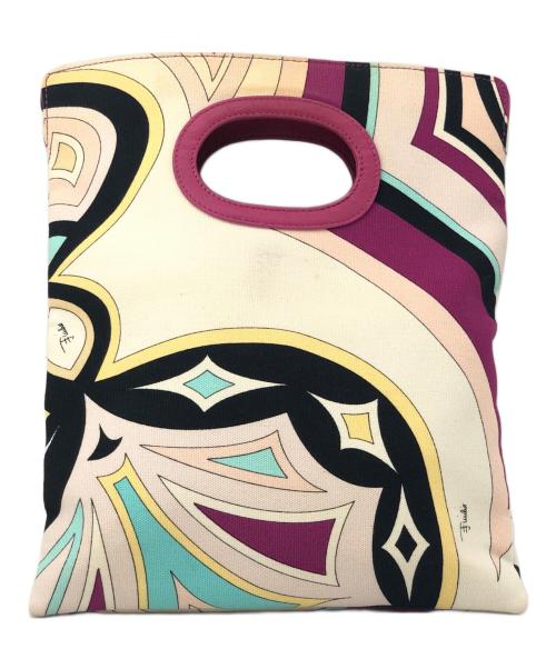 Emilio Pucci（エミリオ プッチ）Emilio Pucci (エミリオ プッチ) クラッチバッグ アイボリーの古着・服飾アイテム