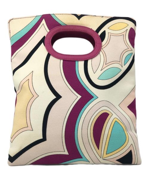 Emilio Pucci（エミリオ プッチ）Emilio Pucci (エミリオ プッチ) クラッチバッグ アイボリーの古着・服飾アイテム