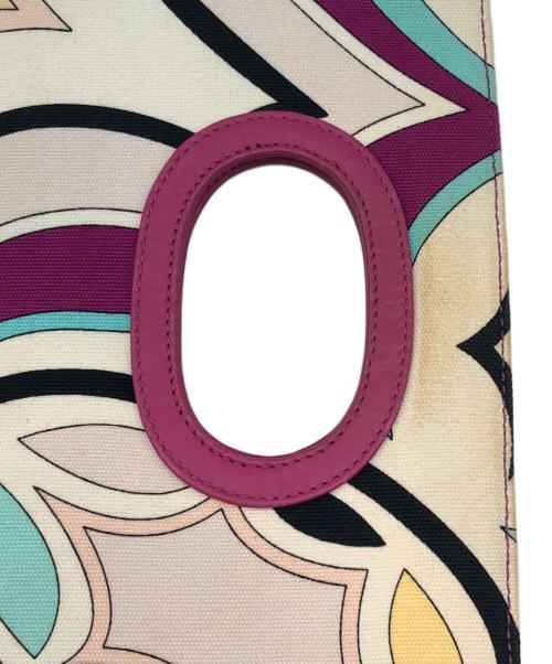 Emilio Pucci（エミリオ プッチ）Emilio Pucci (エミリオ プッチ) クラッチバッグ アイボリーの古着・服飾アイテム