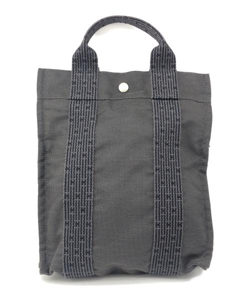 HERMES（エルメス）HERMES (エルメス) リュック　エールライン　サックアドPM グレーの古着・服飾アイテム