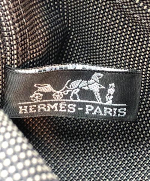 HERMES（エルメス）HERMES (エルメス) リュック　エールライン　サックアドPM グレーの古着・服飾アイテム
