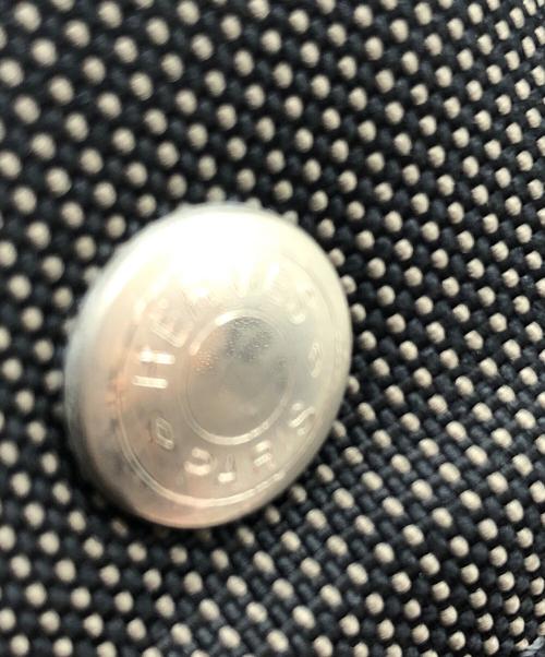 HERMES（エルメス）HERMES (エルメス) リュック　エールライン　サックアドPM グレーの古着・服飾アイテム