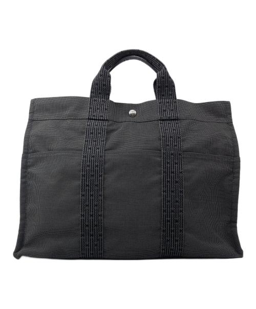 HERMES（エルメス）HERMES (エルメス) トートバッグ　エールライン グレーの古着・服飾アイテム