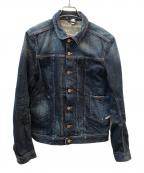 DIESELディーゼル）の古着「デニムジャケット」｜ブルー