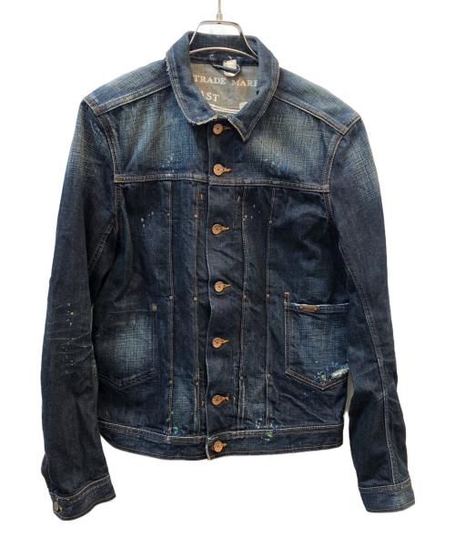 DIESEL（ディーゼル）DIESEL (ディーゼル) デニムジャケット ブルー サイズ:Ｓの古着・服飾アイテム