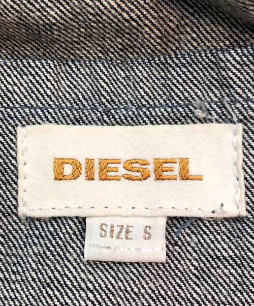 DIESEL（ディーゼル）DIESEL (ディーゼル) デニムジャケット ブルー サイズ:Ｓの古着・服飾アイテム
