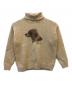LAUREN RALPH LAUREN（ローレンラルフローレン）の古着「薄手ニット　犬柄 90S」｜ベージュ