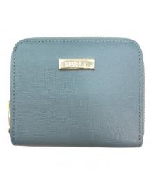 FURLA（フルラ）の古着「2つ折り財布」｜スカイブルー
