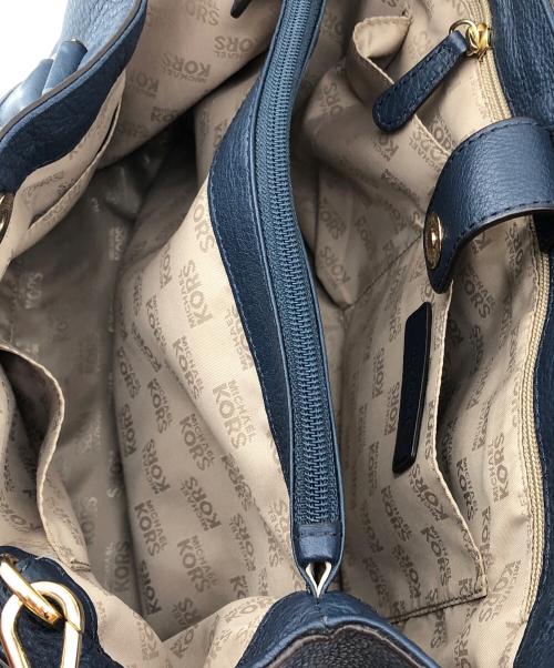 MICHAEL KORS（マイケル・コース）MICHAEL KORS (マイケル・コース) 2WAYショルダーバッグ ネイビー サイズ:記載なしの古着・服飾アイテム
