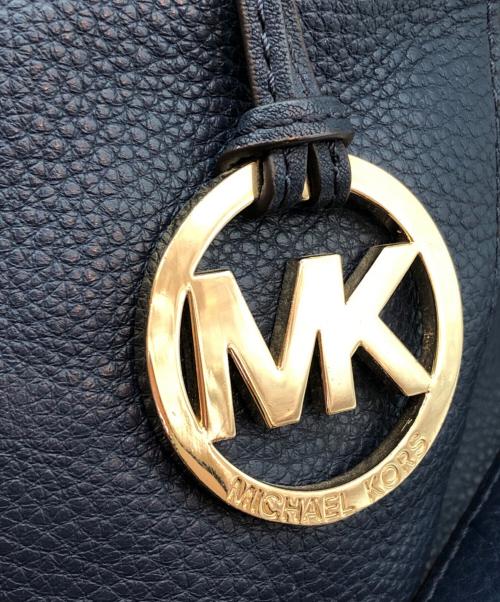 MICHAEL KORS（マイケル・コース）MICHAEL KORS (マイケル・コース) 2WAYショルダーバッグ ネイビー サイズ:記載なしの古着・服飾アイテム