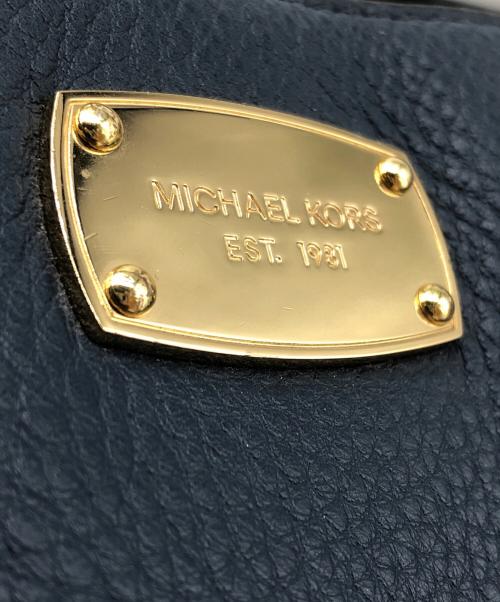 MICHAEL KORS（マイケル・コース）MICHAEL KORS (マイケル・コース) 2WAYショルダーバッグ ネイビー サイズ:記載なしの古着・服飾アイテム