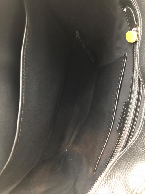 Jaguar（ジャガ）Jaguar (ジャガ) レザートートバッグ ブラックの古着・服飾アイテム