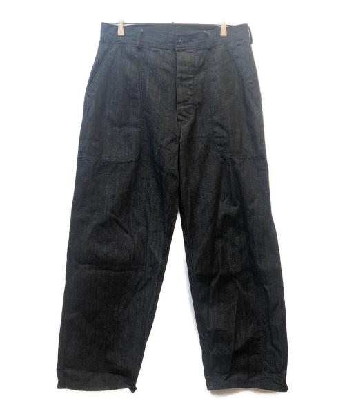 waiper（ワイパー）WAIPER (ワイパー) M-45 デニムトラウザー ブラック サイズ:34の古着・服飾アイテム