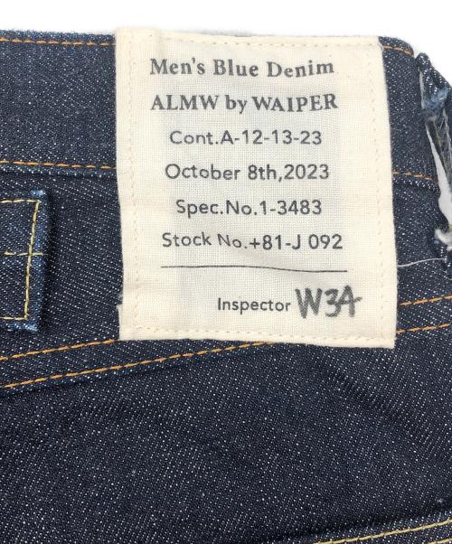 ALMW by WAIPER（アーミー バイ ワイパー）ALMW by WAIPER (アーミー バイ ワイパー) デニムパンツ　40s WW2 CLASSIC DENIM インディゴ サイズ:W34の古着・服飾アイテム
