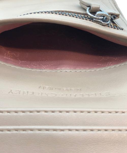 STELLA McCARTNEY（ステラマッカートニー）STELLA McCARTNEY (ステラマッカートニー) 3つ折り財布 ベージュの古着・服飾アイテム