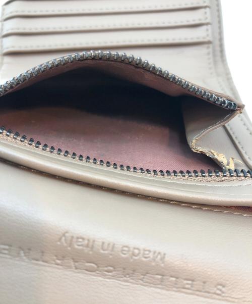 STELLA McCARTNEY（ステラマッカートニー）STELLA McCARTNEY (ステラマッカートニー) 3つ折り財布 ベージュの古着・服飾アイテム