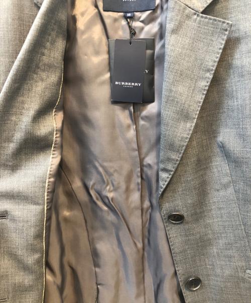 BURBERRY LONDON（バーバリーロンドン）BURBERRY LONDON (バーバリーロンドン) テーラードジャケット グレー サイズ:38 未使用品の古着・服飾アイテム