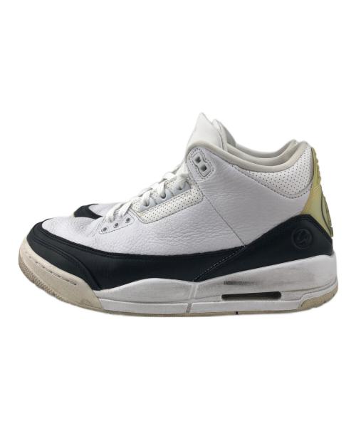 NIKE（ナイキ）NIKE (ナイキ) FRAGMENT DESIGN (フラグメントデザイン) AIR JORDAN3 RETRO SP ホワイト×ブラック サイズ:27.5cmの古着・服飾アイテム