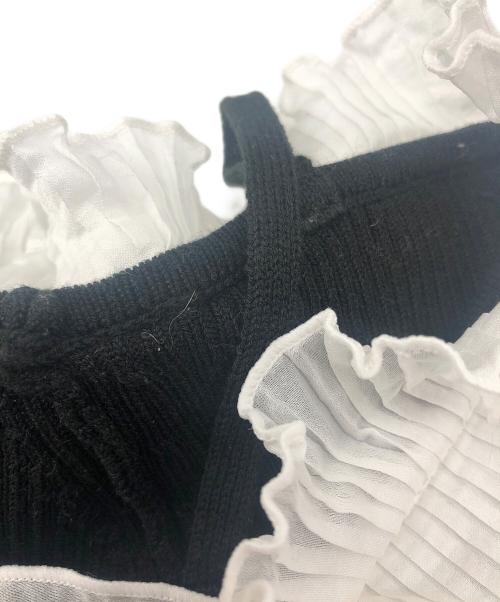 Snidel（スナイデル）Snidel (スナイデル) 薄手ニット ブラック サイズ:Fの古着・服飾アイテム
