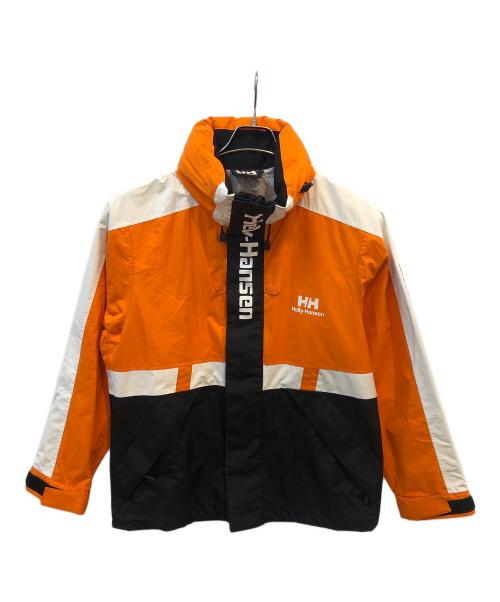 HELLY HANSEN（ヘリーハンセン）HELLY HANSEN (ヘリーハンセン) シェルジャケット ブラック×オレンジ サイズ:Ｓの古着・服飾アイテム