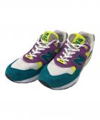 NEW BALANCEニューバランス）の古着「スニーカー」｜グリーン×パープル
