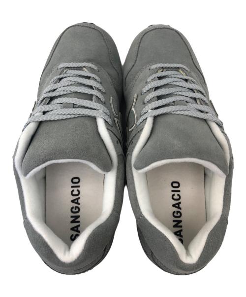Sangacio（サンガッチョ）Sangacio (サンガッチョ) ローカットスニーカー	STEEL BLUE グレー サイズ:24の古着・服飾アイテム