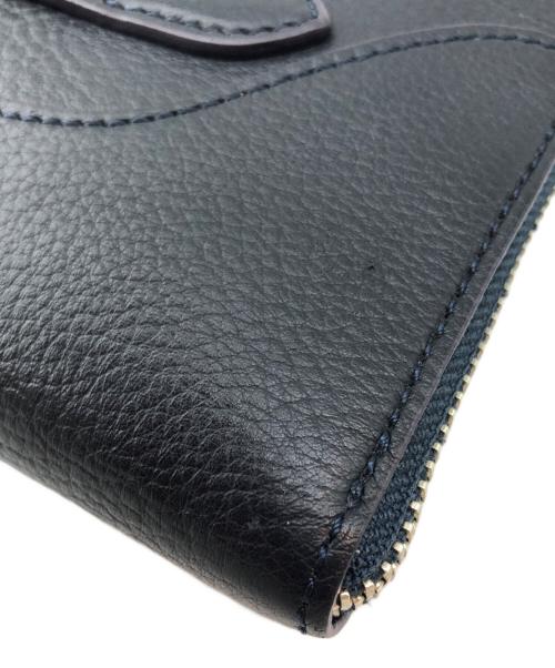 PELLE MORBIDA（ペッレモルビダ）PELLE MORBIDA (ペッレモルビダ) クラッチバッグ ネイビー サイズ:記載なしの古着・服飾アイテム