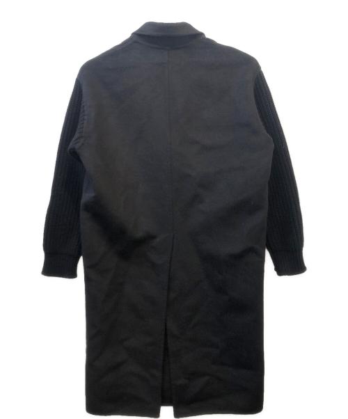 PRADA（プラダ）PRADA (プラダ) ウールコート ブラック サイズ:40の古着・服飾アイテム