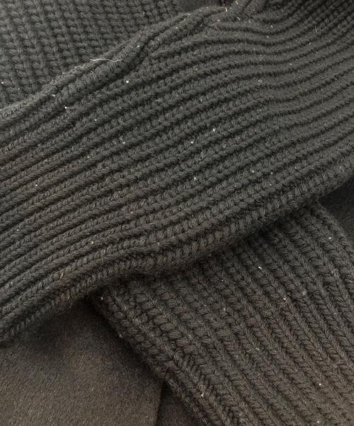 PRADA（プラダ）PRADA (プラダ) ウールコート ブラック サイズ:40の古着・服飾アイテム