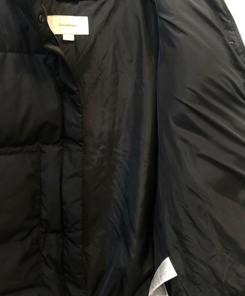 Calvin Klein Jeans（カルバンクラインジーンズ）Calvin Klein Jeans (カルバンクラインジーンズ) ダウンジャケット ブラック サイズ:Ｓの古着・服飾アイテム