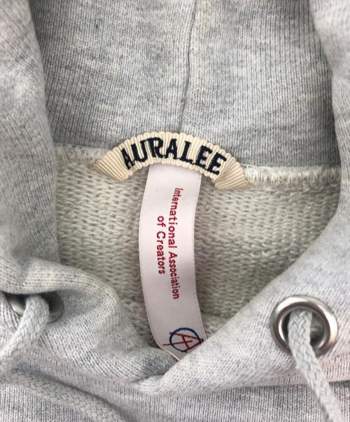 AURALEE（オーラリー）AURALEE (オーラリー) プルオーバーパーカー グレー サイズ:5の古着・服飾アイテム