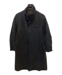 ISSEY MIYAKE MEN（イッセイミヤケメン）の古着「ツイードコート」｜ブラック
