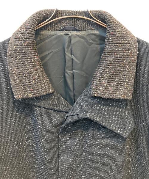 ISSEY MIYAKE MEN（イッセイミヤケメン）ISSEY MIYAKE MEN (イッセイミヤケメン) ツイードコート ブラック サイズ:3の古着・服飾アイテム