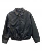 wilsons leatherウィルソンズレザー）の古着「レザージャケット　80's」｜ブラック