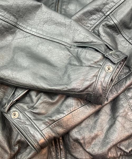wilsons leather（ウィルソンズレザー）wilsons leather (ウィルソンズレザー) レザージャケット　80's ブラック サイズ:Ｍの古着・服飾アイテム