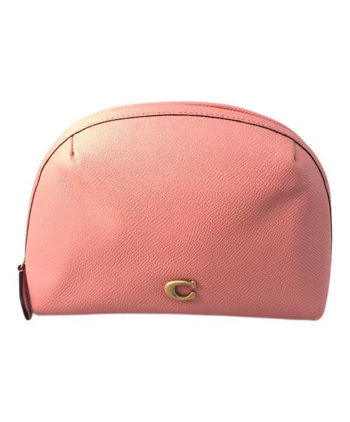 COACH（コーチ）COACH (コーチ) ポーチジュリエンヌ コスメティック ケース 17 ピンク サイズ:記載なしの古着・服飾アイテム