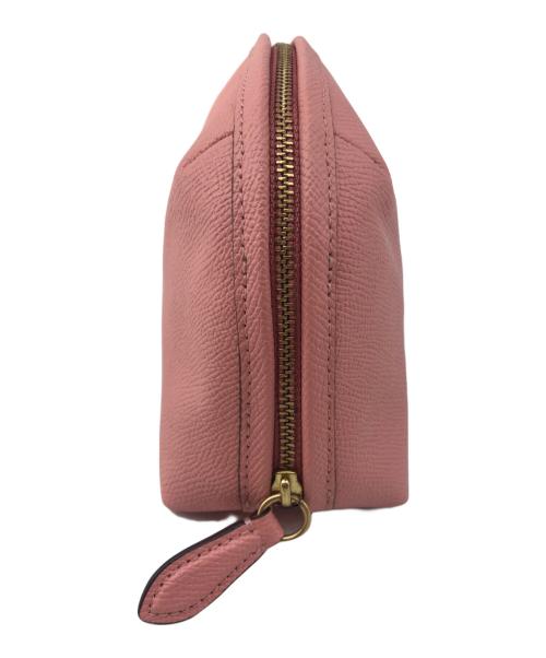 COACH（コーチ）COACH (コーチ) ポーチジュリエンヌ コスメティック ケース 17 ピンク サイズ:記載なしの古着・服飾アイテム