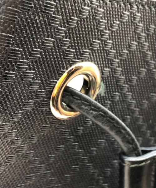 GUCCI（グッチ）GUCCI (グッチ) 巾着ショルダーバッグ ブラック サイズ:不明の古着・服飾アイテム
