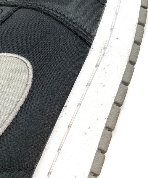 NIKE（ナイキ）NIKE (ナイキ) ハイカットスニーカー　AIR JORDAN1 RETRO HIGH ブラック×グレー サイズ:27㎝の古着・服飾アイテム