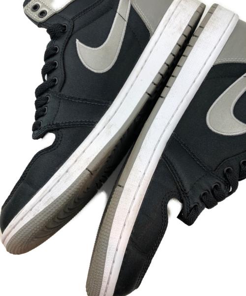 NIKE（ナイキ）NIKE (ナイキ) ハイカットスニーカー　AIR JORDAN1 RETRO HIGH ブラック×グレー サイズ:27㎝の古着・服飾アイテム