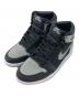 NIKE（ナイキ）の古着「ハイカットスニーカー　AIR JORDAN1 RETRO HIGH」｜ブラック×グレー