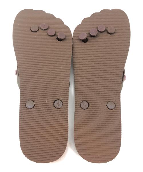 PEDI（ペディ）PEDI (ペディ) ビーチサンダル ブラウン サイズ:不明の古着・服飾アイテム
