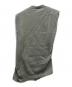mame kurogouchi (マメクロゴウチ) ノースリーブカットソーCotton Jersey Asymmetric Sleeveless Top グレー サイズ:1：9000円