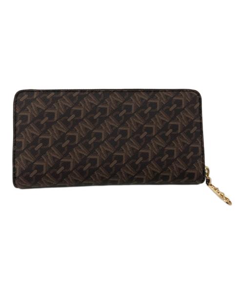 MICHAEL KORS（マイケル・コース）MICHAEL KORS (マイケル・コース) 長財布 ブラウンの古着・服飾アイテム