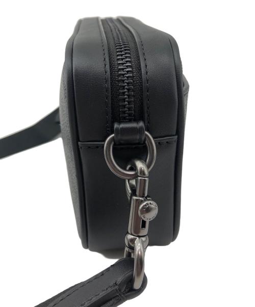 COACH（コーチ）COACH (コーチ) ショルダーバッグ　シグネチャー グレー×ブラックの古着・服飾アイテム