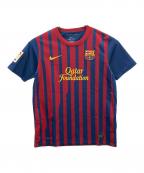 FCバルセロナエフシーバルセロナ）の古着「サッカーユニフォーム FCバルセロナ 11/12 ホーム」｜エンジ×ネイビー