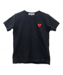 PLAY COMME des GARCONS（プレイコムデギャルソン）の古着「半袖Tシャツ」｜ブラック