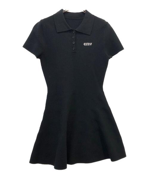 eimy istoire（エイミーイストワール）eimy istoire (エイミーイストワール) 半袖ワンピース ブラック サイズ: Freeの古着・服飾アイテム