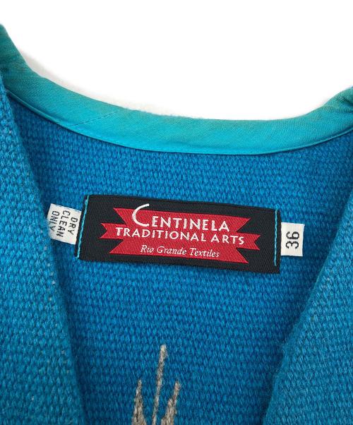 CENTINELA TRADITIONAL ARTS（センチネラトラディショナルアーツ）CENTINELA TRADITIONAL ARTS (センチネラトラディショナルアーツ) チマヨベスト ブルー サイズ:36の古着・服飾アイテム